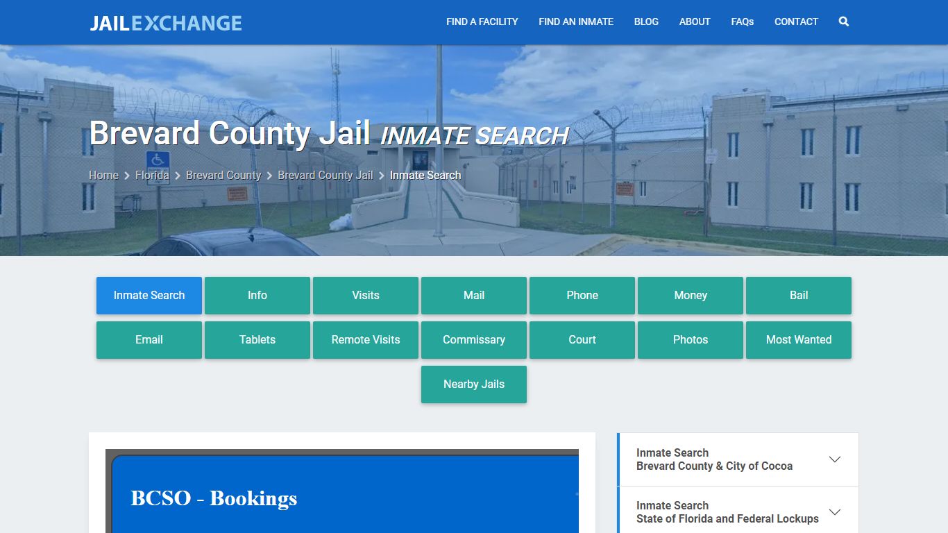 Brevard County Jail Inmate Search - Jail Exchange